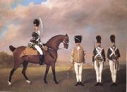 STUBBS, George Soldiers of the Tenth Light Dragoons (mk25) oil painting picture wholesale